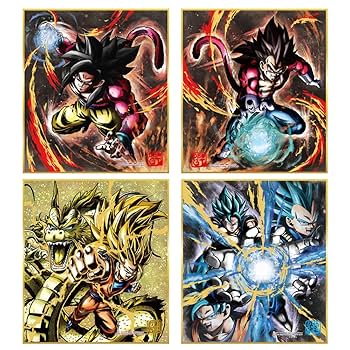 Amazon.co.jp: ドラゴンボール 色紙ART RAGING 2 (10個入) 食玩